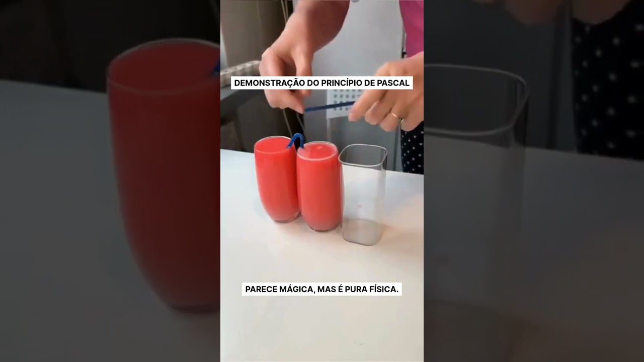 Demonstração do princípio de Pascal 🔥