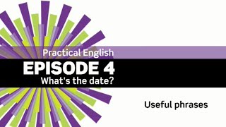English File 3rdE - Beginner - Practical English E4 - What's the date - Useful phrases