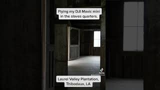 Flying My Dji Mini Drone Into A Slave Quarter. This Is Laurel Valley In Thibodaux, Louisiana.