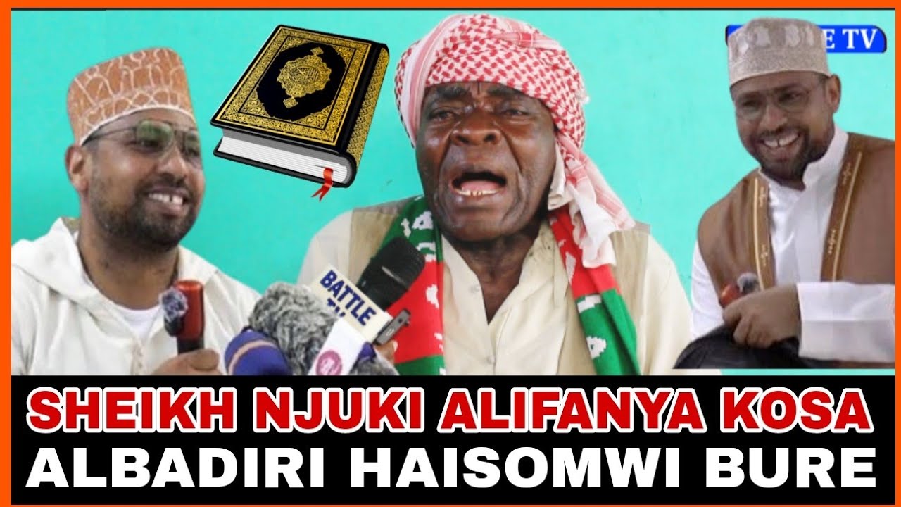 MAZITO: UST MWENYE MADRASA ILIYOSOMA ALBADIRI AFUNGUKA KOSA ALILOFANYA SHEIKH NJUKI/ TUMUOGOPE MUNGU