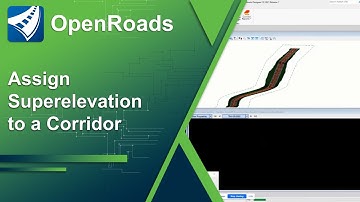 Assign Superelevation to a Corridor