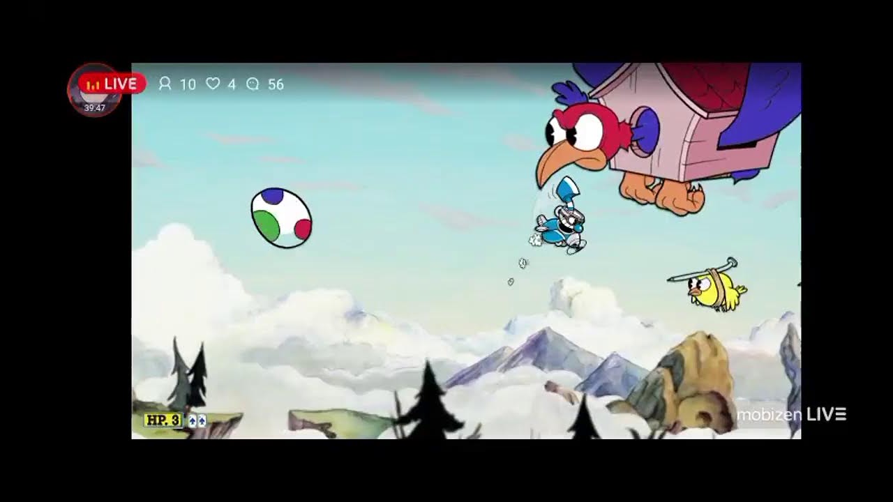 cuphead só no machado e sem dash no expert - live 31