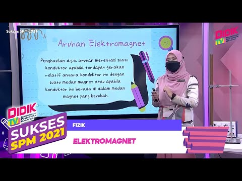 Sukses Spm 2021 Fizik Elektromagnet Kelas Live