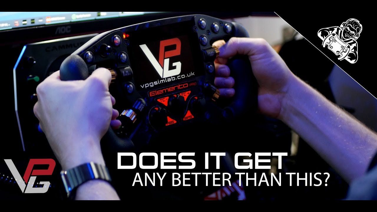 VPG Elemento PRO | Long Term Review | F1 style sim racing steering wheel with screen