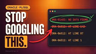 ORA-06512 Explained: Read Any Oracle Error Stack in 10 Seconds