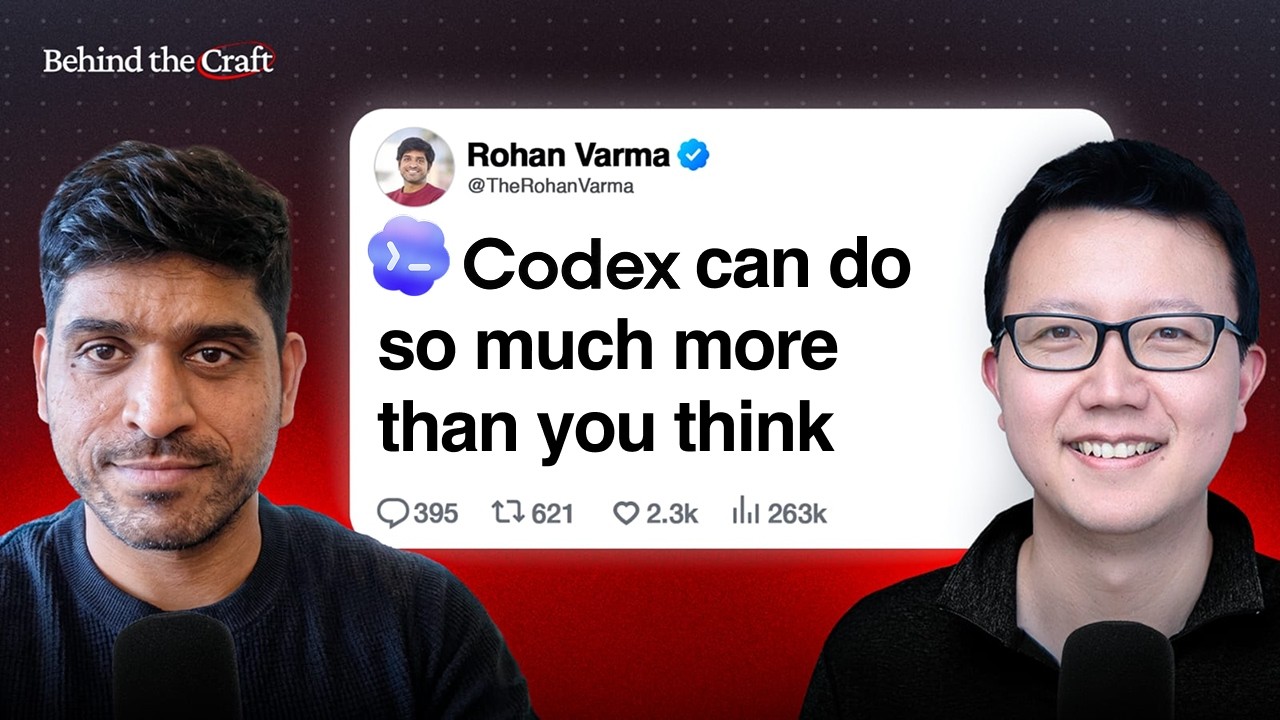 OpenAI PM Reveals How He Uses Codex to Do Product Work | Rohan Varma