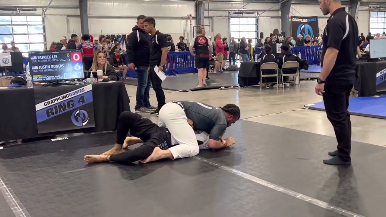 Grappling games Nashville 2023 Masters Seniors under 220 Beginners NoGi first round