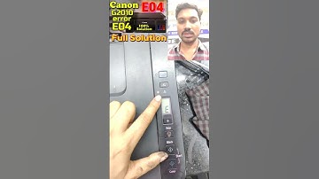 Canon printer G2010 G3010 Error code E04 Full Reset software mobileWi-Fi#canon #service #aloknirmal