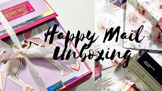 Unboxing Happy Mail!!! | ScrappyNerdUK