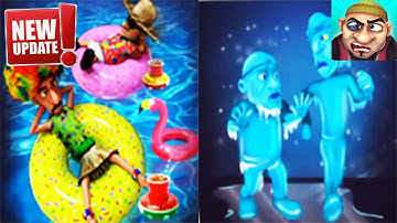 Scary Robber Home Clash - Have An Ice Day & Slime Time - New Levels Unlocked - UPDATE  (Android iOS)