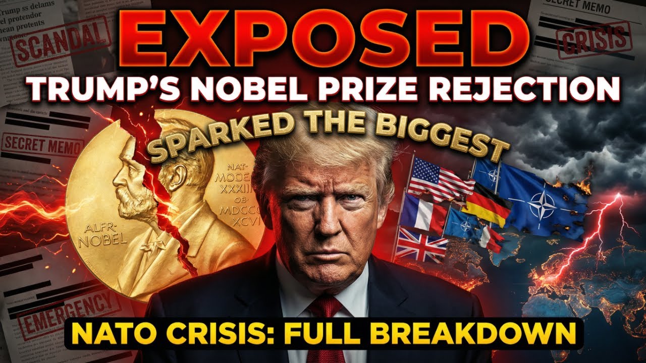 EXPOSED: How Trump's Nobel Prize Rejection Sparked the Biggest NATO Crisis Since 1956