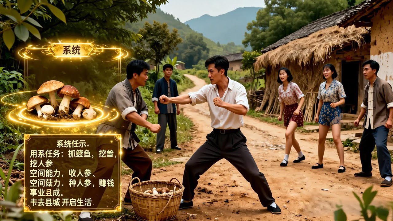 भिखारी बनकर 70s में लौटा पर स्पेस सिस्टम जागा और जिनसेंग–लिंगझी से वह करोड़ों का मालिक बन गया!