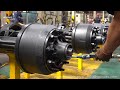 How is it producedsemi trailer axle from wondee autoparts 2024