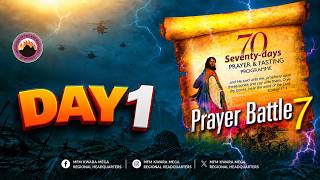 DAY 1 ONE MFM 70 DAYS PRAYER & FASTING 2025 PROGRAM |  SECTION 1