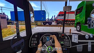 TRAIN VS BUS! 🚆😱 Who Wins? | Bus Simulator Ultimate | Ultra Graphics 4K POV 🚌💨 screenshot 5