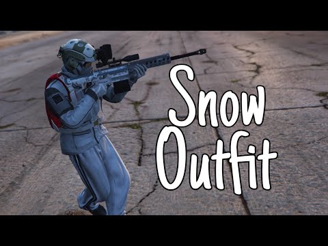 GTA 5 Online - Military Snow Outfit Tutorial - Since snow is going to be coming soon to GTA Online I’ve made this tutorial of my favourite winter outfit.