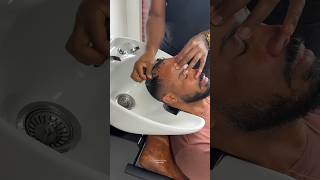 The barber exposed a fake hair secret that left the boy shocked 😱💇♂️