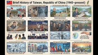 Brief History of Taiwan, Republic of China (1945–present)