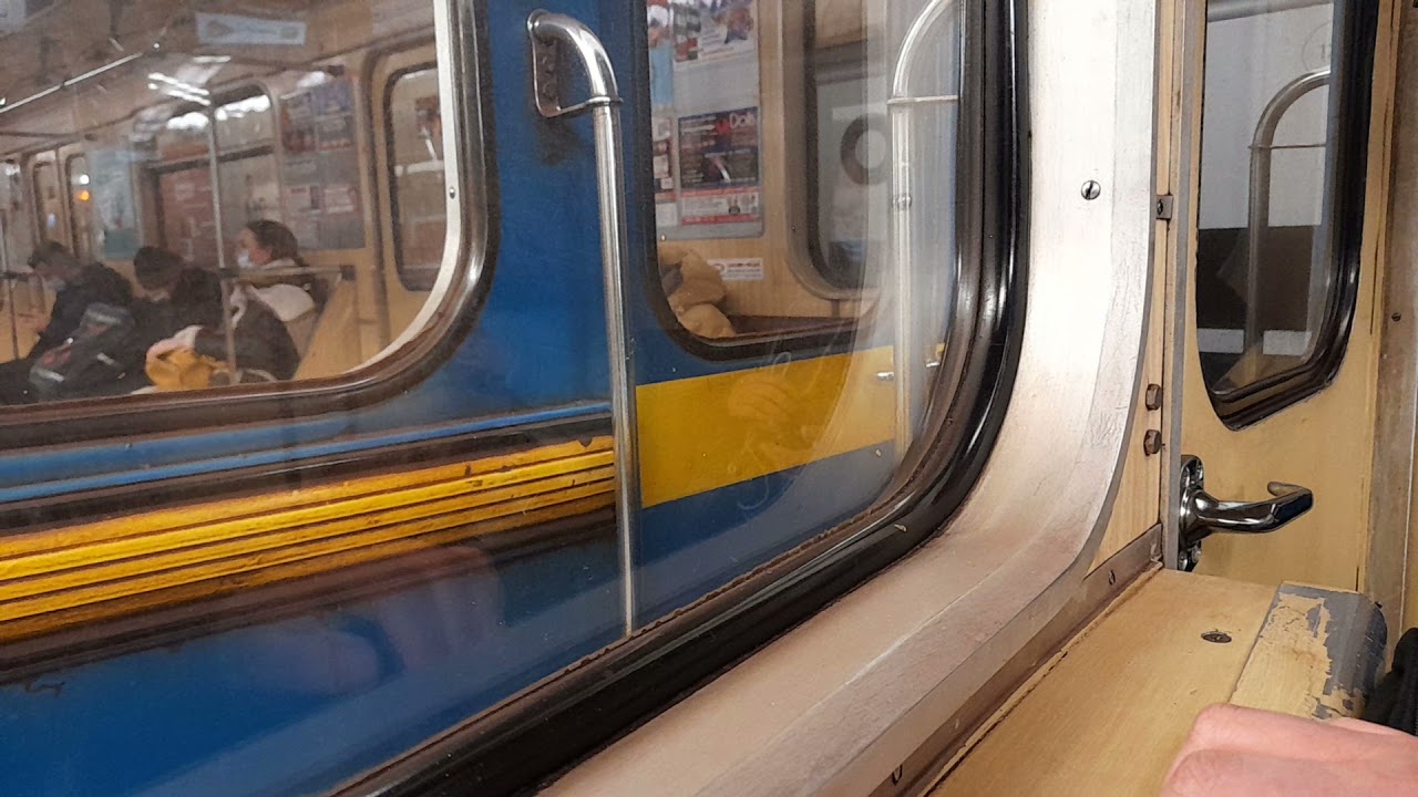 Сырец-Золотые Ворота. М3. Прекрасный звук вагона 81-717 81-714