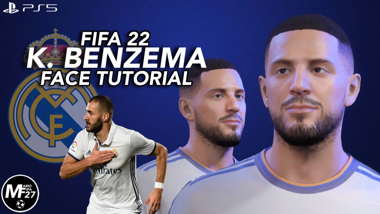 FIFA 22 | KARIM BENZEMA PRO CLUBS LOOKALIKE (Face Tutorial) | Real Madrid