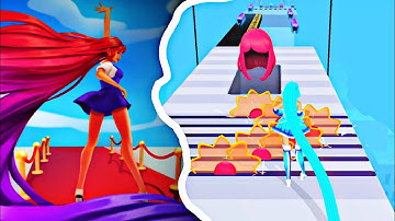 Hair Challenge 🟢🔴🟢 Walkthrough Android iOS Max Levels Full GamePlay By GammerUk04