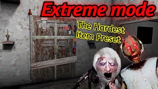 Granny 1.8 - Extreme mode, Door Escape (The hardest item preset)