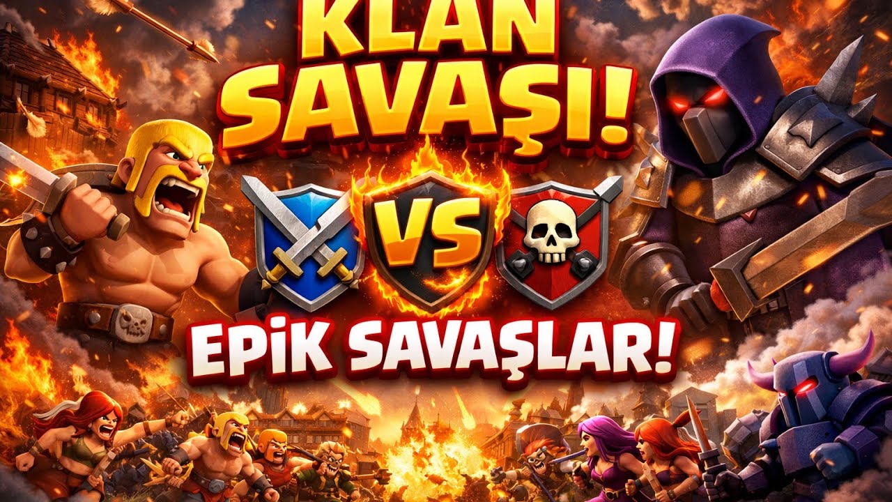 Clash of Clans SADECE SERİ KLAN SAVAŞI