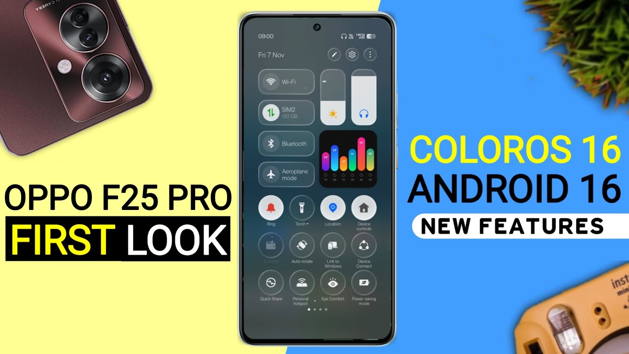Oppo F25 Pro ColorOS 16 Update - 25+ Amazing Features | Android 16 New Update F25 Pro