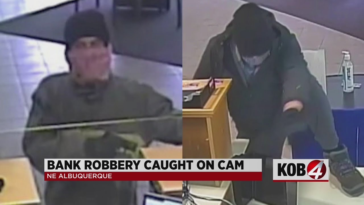 FBI seeks 2 suspects in NE Albuquerque bank robbery - YouTube