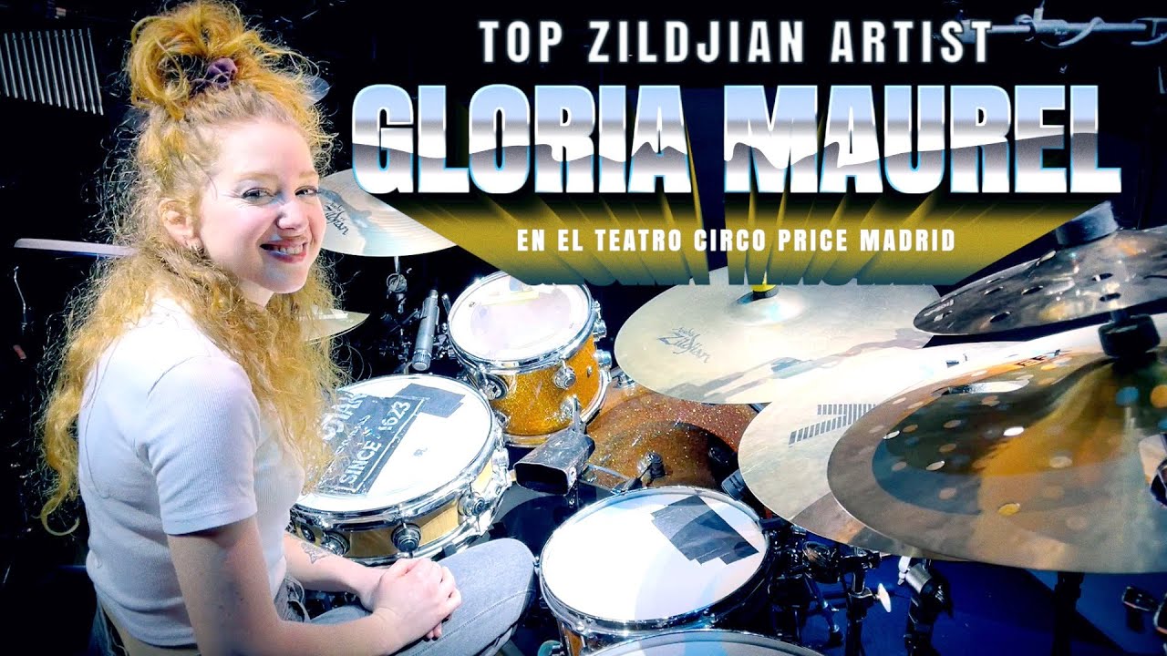 GLORIA MAUREL - Nos cuenta su experiencia como BATERISTA de un NUEVO ESPECTÁCULO
