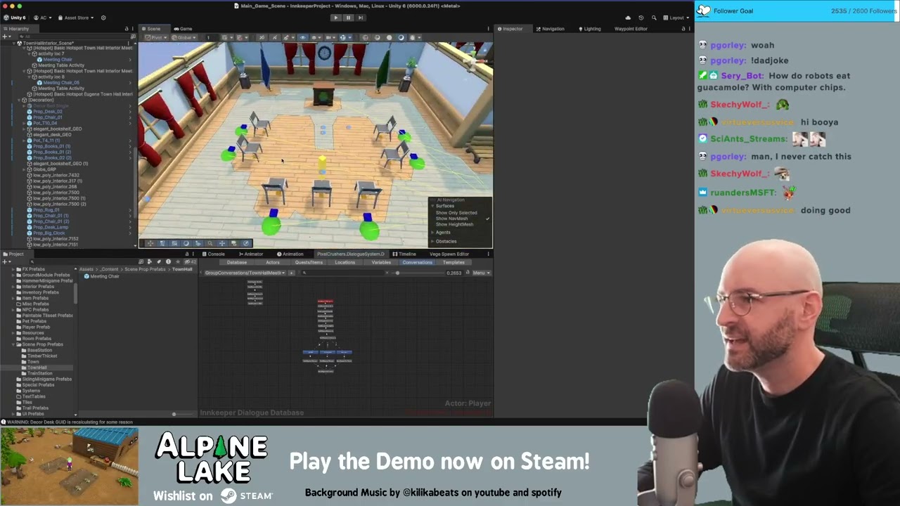 Indie Game Dev | Alpine Lake | 397 Cozy Game Dev | 2025-11-29