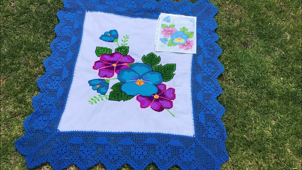 🏡PUNTO DE CRUZ  TERMINADO Y LAVADO 🏡