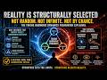 The Structural Selection of Reality in Informational Manifolds