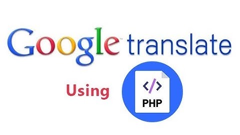 PHP Translate using Google Translator API in Bangla