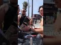 Bionic arm vs random people arm wrestling #roboticarm #armwrestling