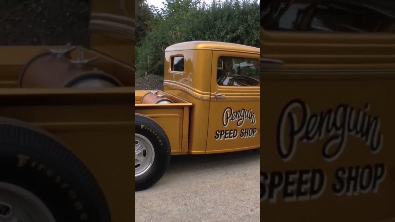 Penguin Speed shop hotrod 