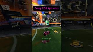 Crazy 200 kph(km/h) miss+clip #viral #rocketleague #rl #fyp #fy #clips #clip #miss