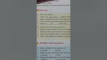 Homework, Social Studies, Class 4, Date 22/05/2021, Chapter 2, Exercise A