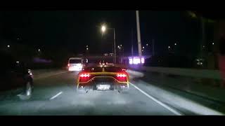 tesla model s   lamborghini svj playing, manila