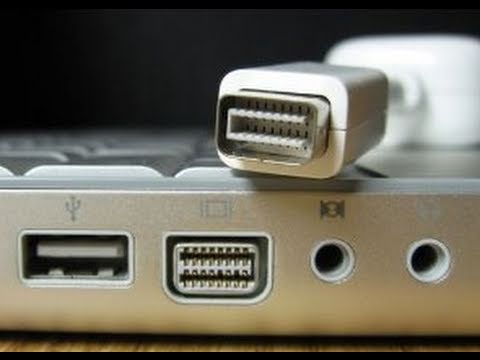 How To Connect Your iMac or MacBook (2008) To Your HD LED TV -- MINI DVI TO  HDMI - YouTube