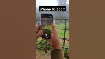 iPhone 16 Camera Zoom Test
