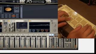 Icon I-Pad finger druming Addictive drums test