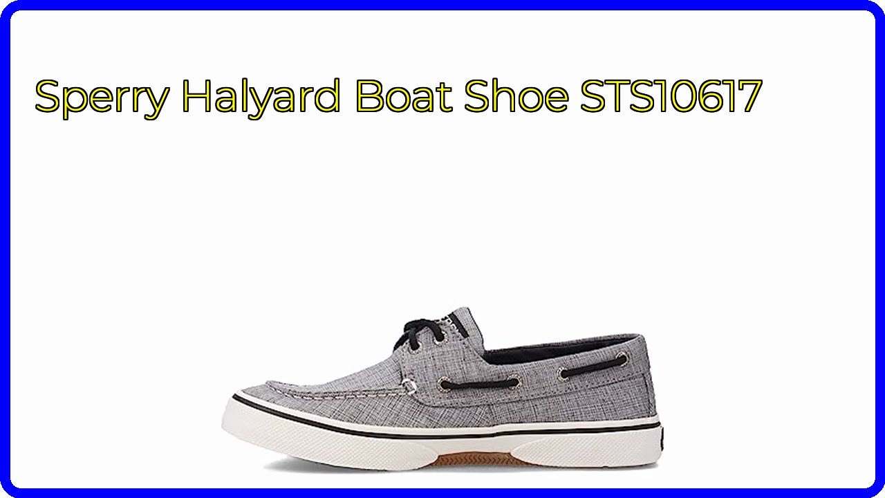 REVIEW (2026): Sperry Halyard Boat Shoe STS10617. ESSENTIAL details.
