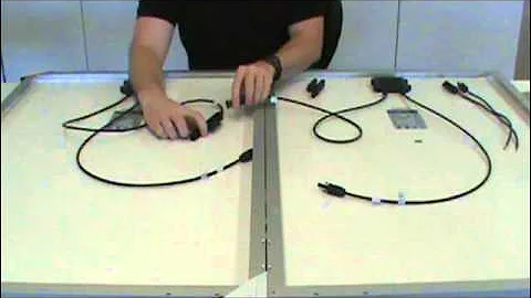 MC4 T Connectors  MC4 Y Connectors  Solar Connections  Solar Panel