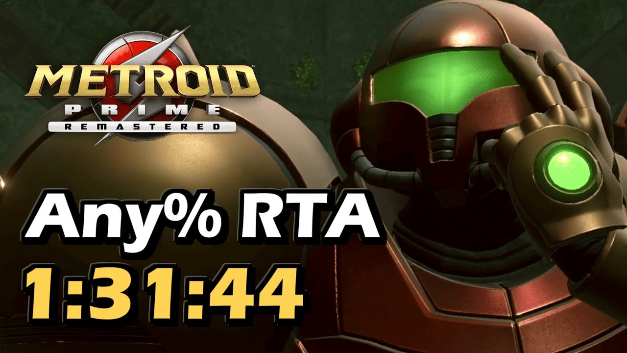 【世界記録】メトロイドプライム リマスタード Any% 1時間31分44秒 【RTA】