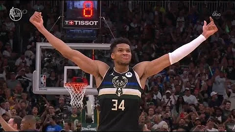 NBA 总冠军赛 公鹿 vs 太阳 第六战 下半场‘鹿王凭一己之力强攻太阳禁区 燃烧不灭的火被吹熄了！ FMVP还是非他莫属！ ’ - 天天要闻