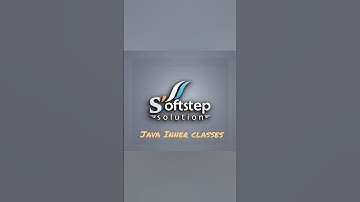 #Java #InnerClasses #Programming #CodingLife #LearnJava #TechTips #Softstep #SoftstepSolution