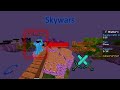Gano en Skywars y me encuentro al mejor jugador de Pocket Edition | Minecraft Bedrock
