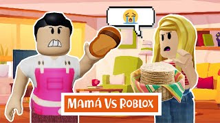 Cuando te mandan por las TORTILLAS | Mamá vs Roblox