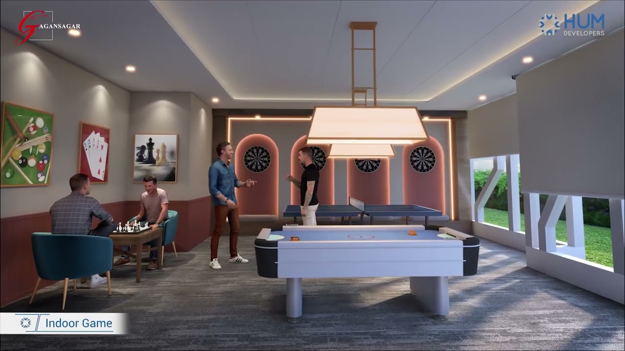 Luxury Apartments in Borivali West with Garden Views | Hum Gagansagar  | Hum Developers |